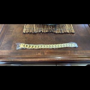 HDk lux honey gold Cuban link